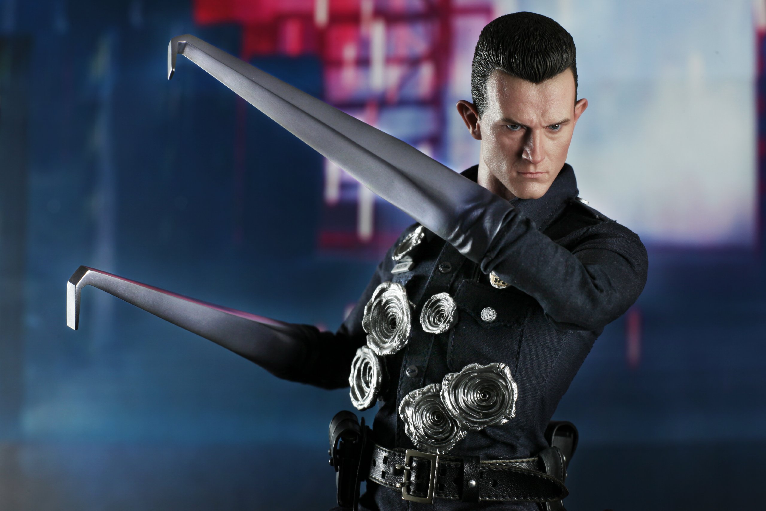 その他 HOTTOYS MOVIE MASTER PIECE T-1000 Movie Masterpiece: Terminator 2 Judgement Day - T-1000 (Version