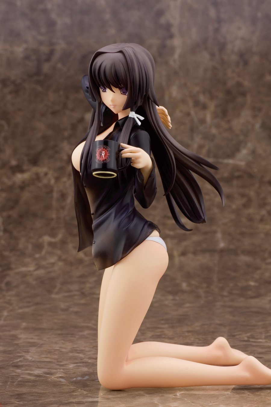 SkyTube Muv-Luv Alternative Total Eclipse Takamura Yui Off PVC Figure No Box
